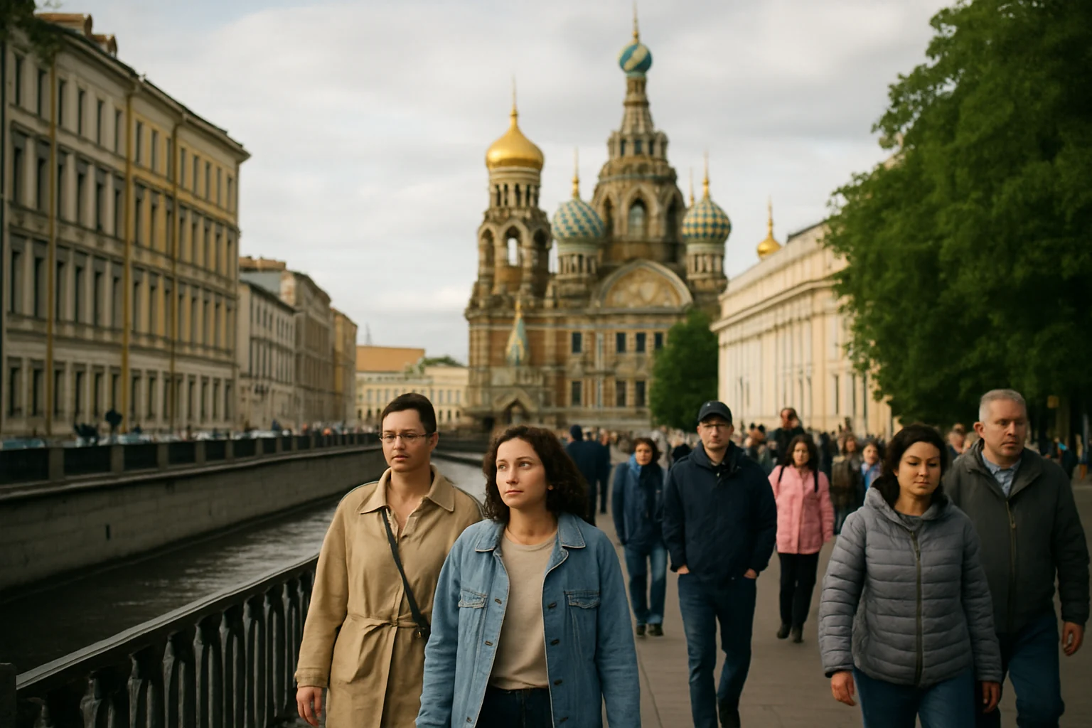 Sankt Petersburg revine în atenția presei