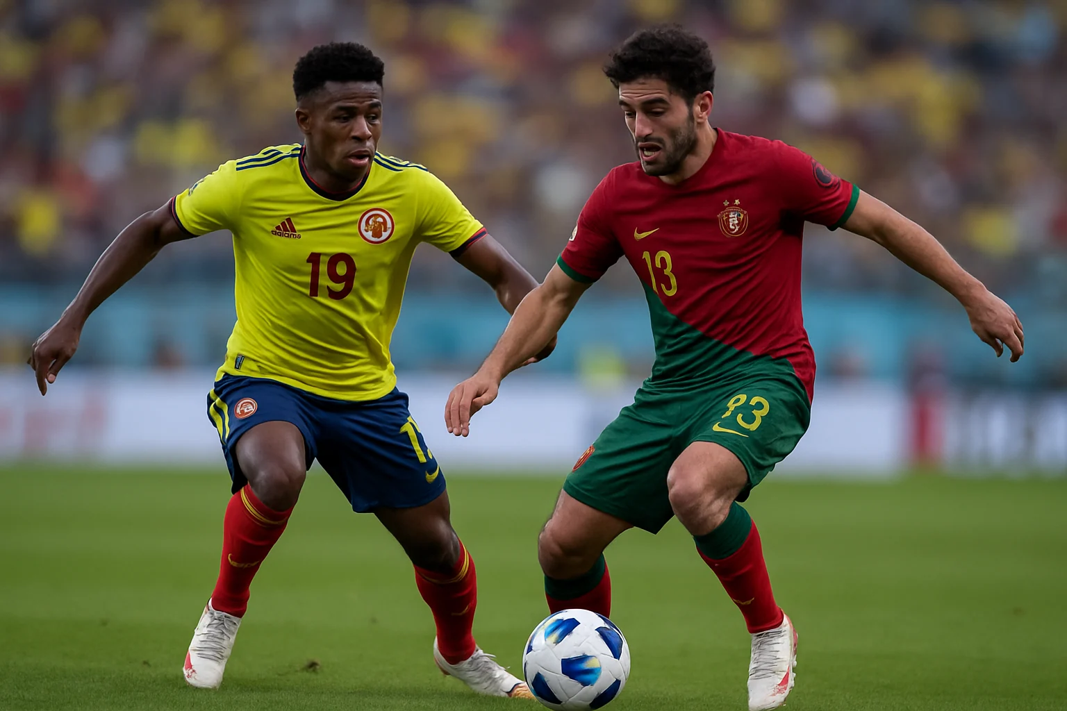 Colombia Vs Portugal: Before you continue