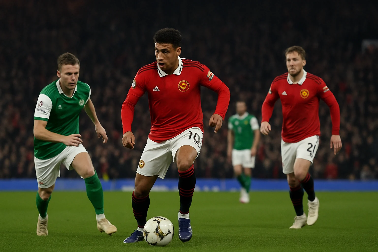 Manchester United a introdus un element inedit pe tricoul de joc în meciul cu Wrexham