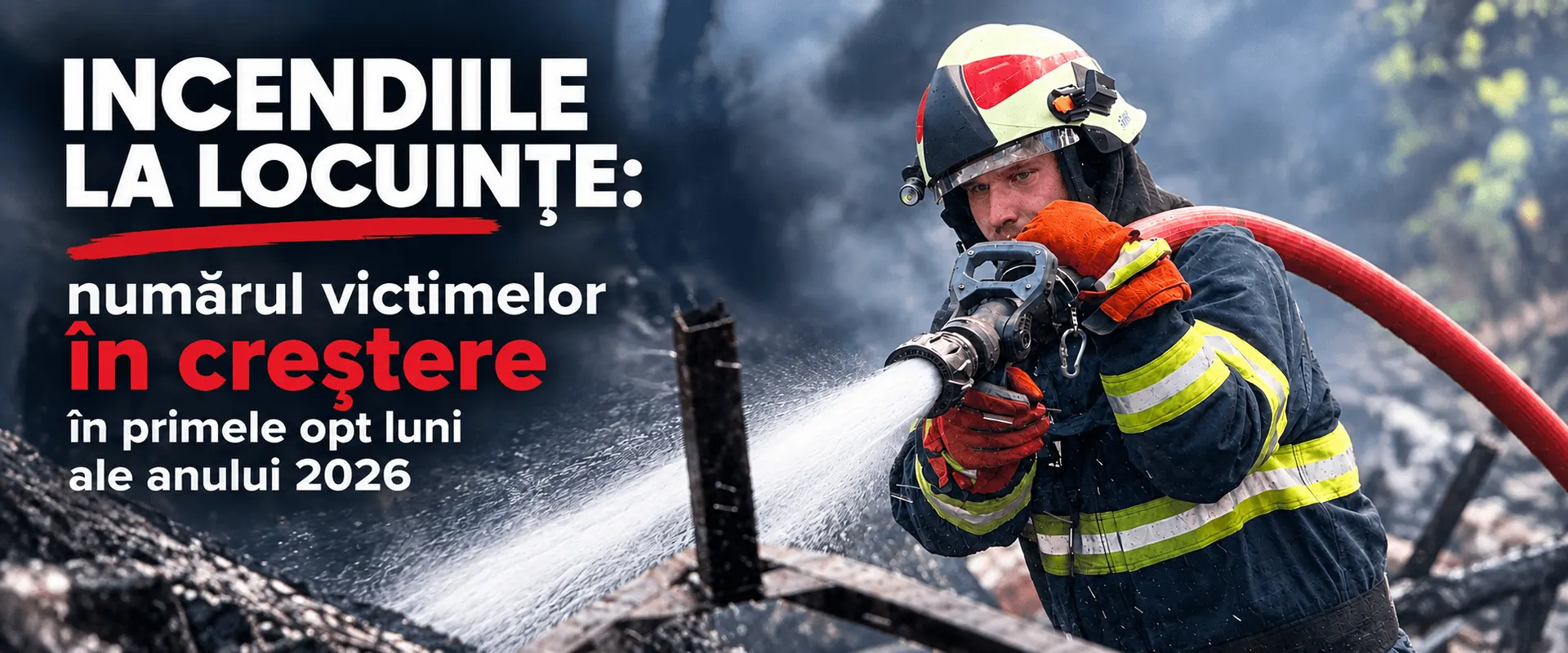 4.732 incendii la locuințe în 8 luni. Victimele cresc
