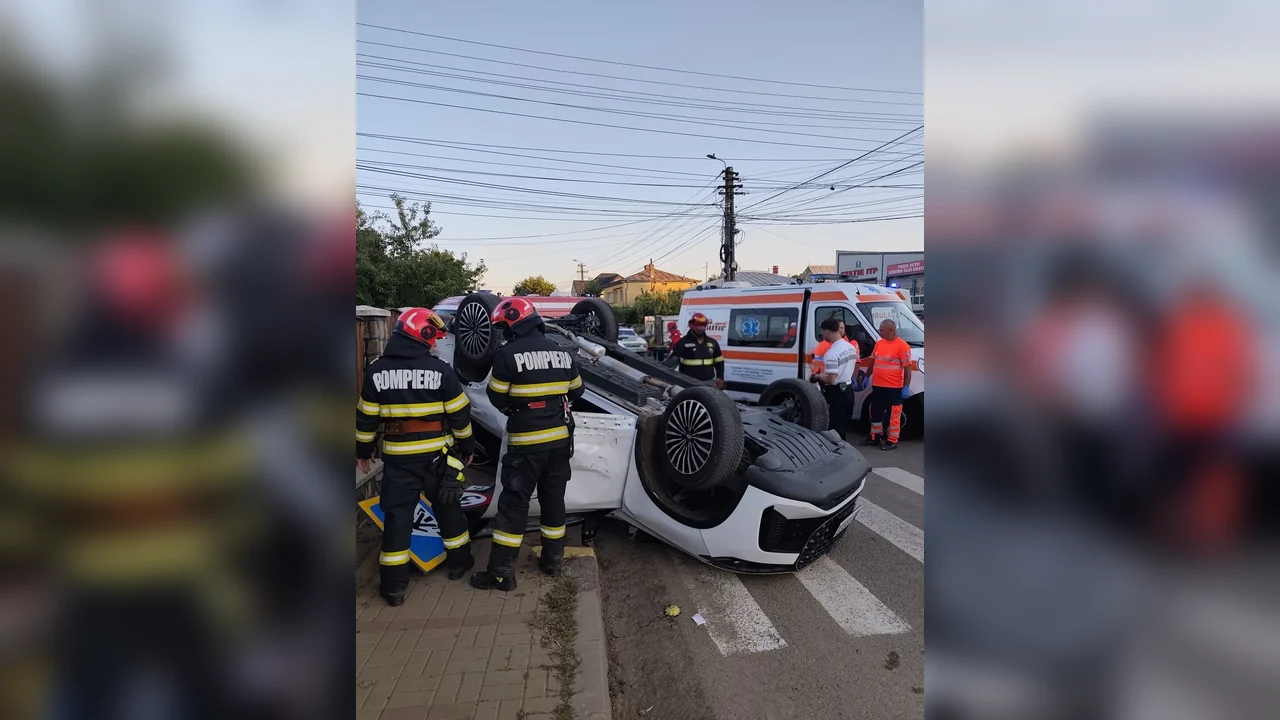 Rezumat: șapte răniți pe strada Alexandru cel Bun din Botoșani