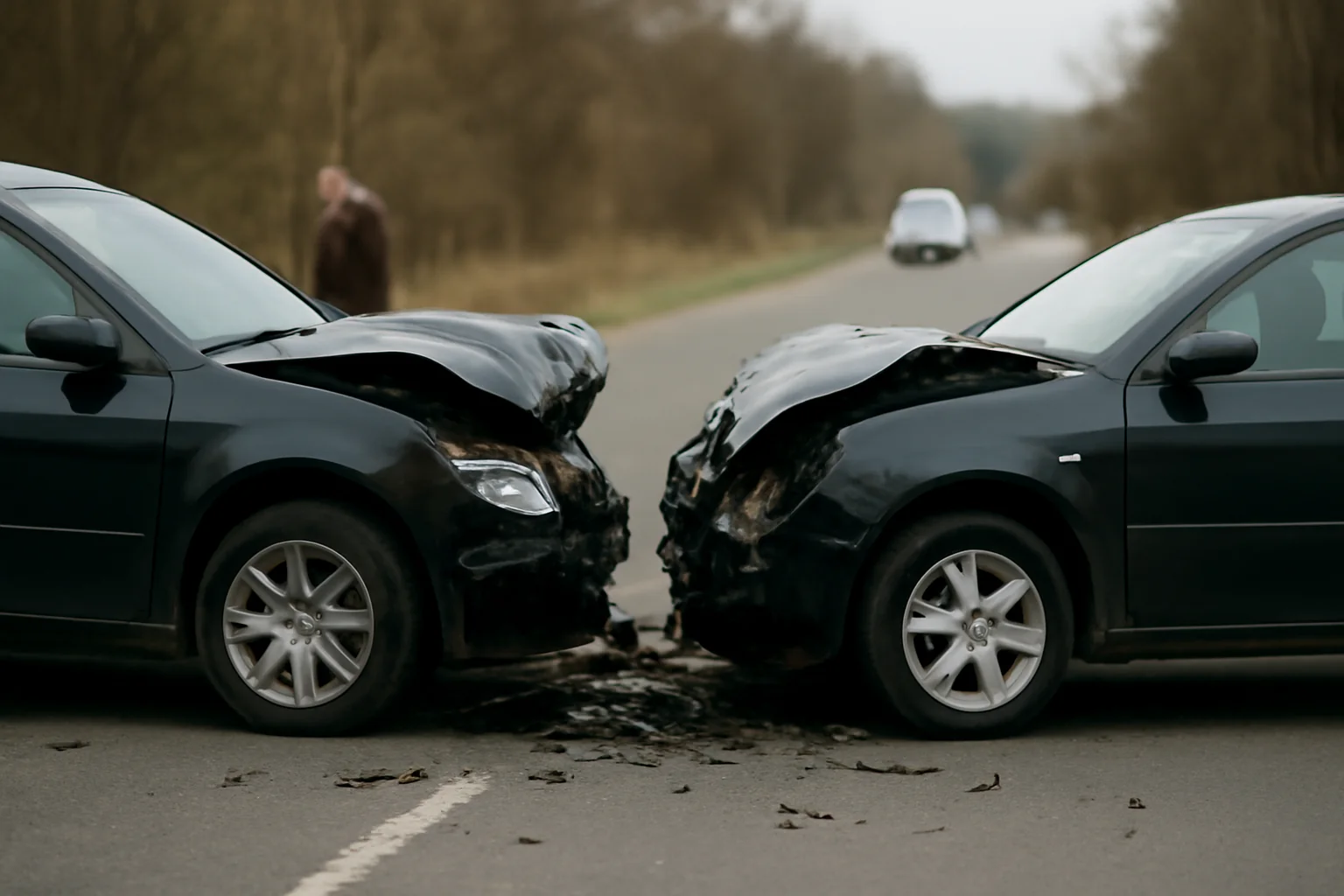 Rezumat: accident pe DN 7 la Ștefănești, un rănit