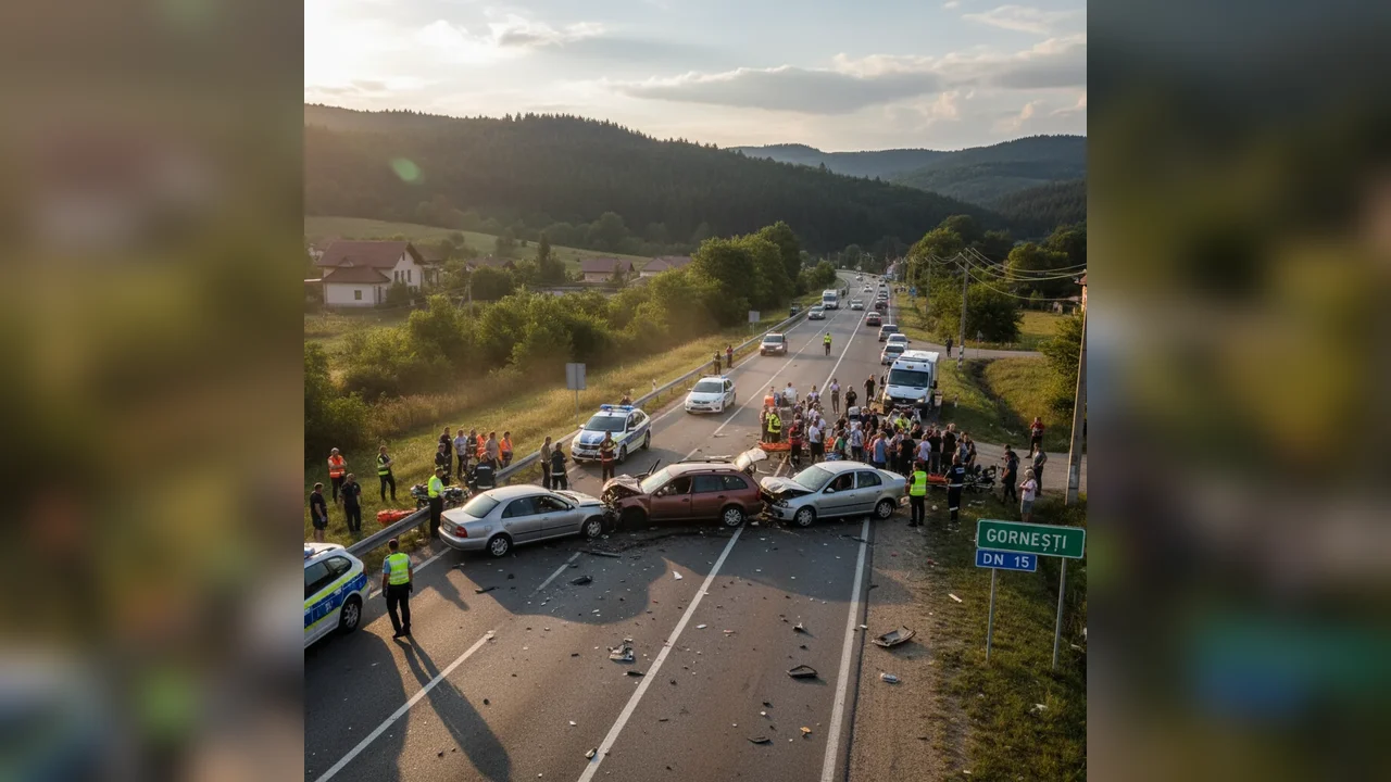 Rezumat: coliziune pe DN 13 în Mureș, trei morți, un rănit din Brașov