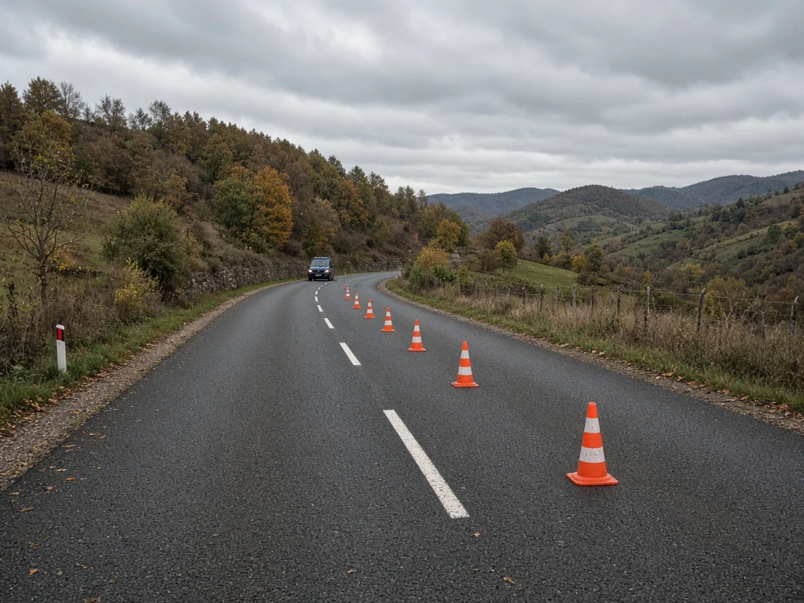 Rezumat DN 6 Vălișoara: două decese, DN blocat, ocolire DJ 608C