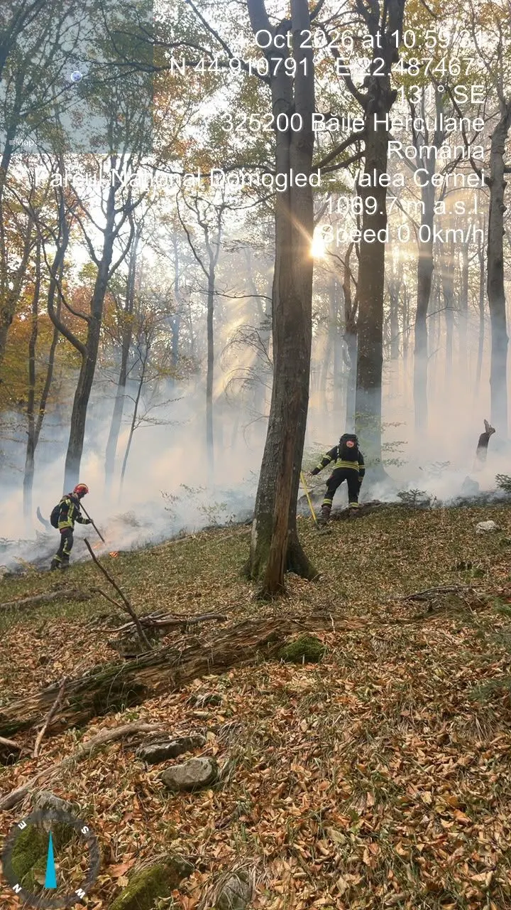 Rezumat: Domogled, 205 aruncări în weekend; azi, trei elicoptere IGAV