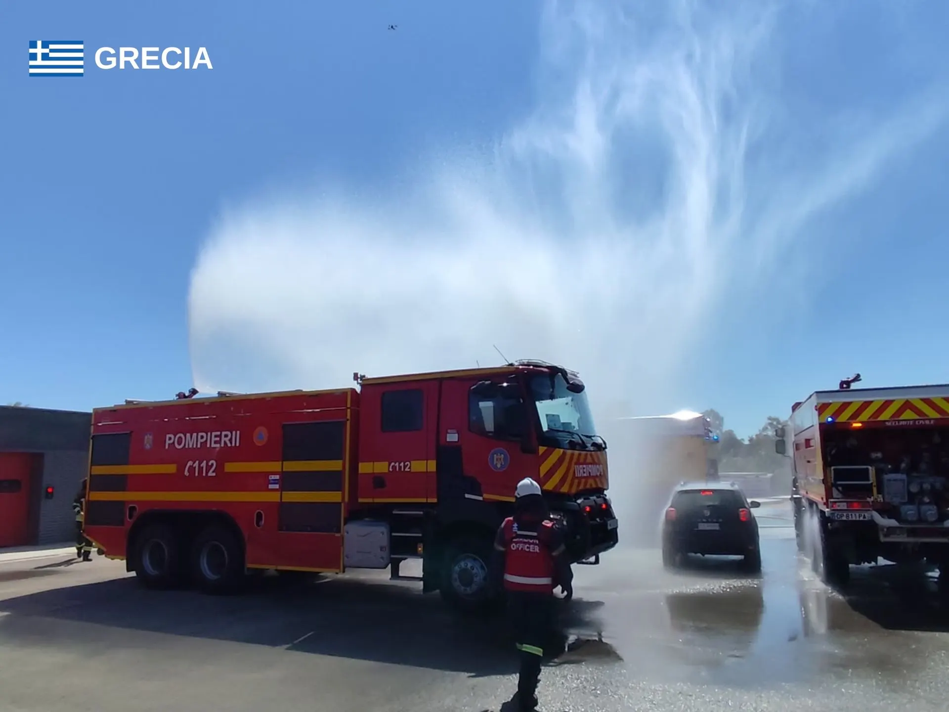 Rezumat: pompierii români în Attica, sub risc maxim de incendii