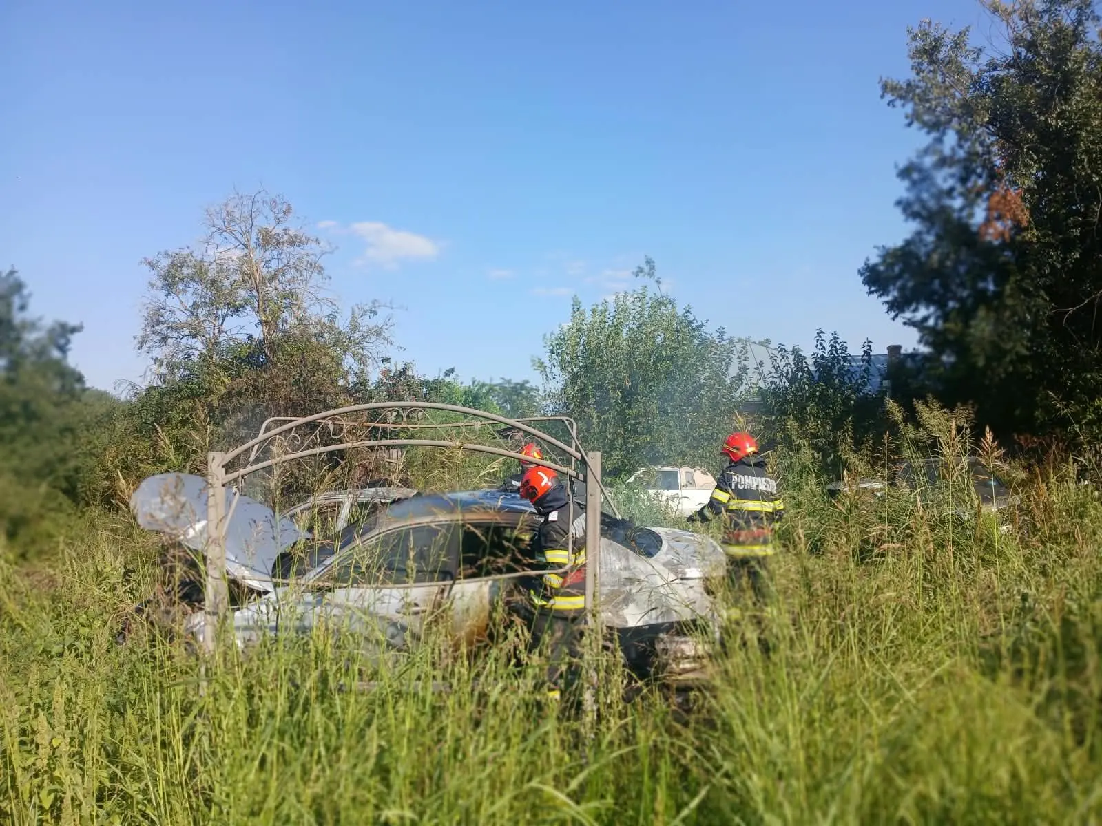 Rezumat: 45 de misiuni ale pompierilor teleormăneni în 48 de ore