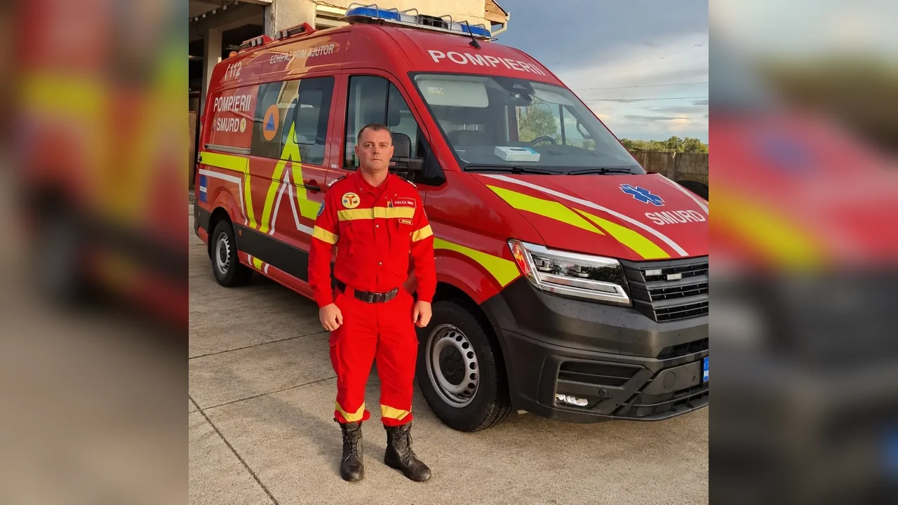 Resuscitare la Tinca: pompier liber, octogenară în viață la ATI